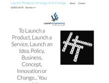 Tablet Screenshot of launchengineering.com